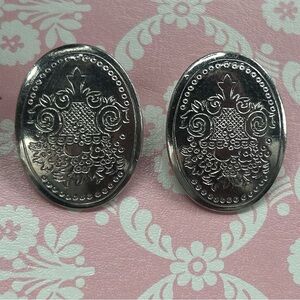 Kirk Stieff Pewter Earrings